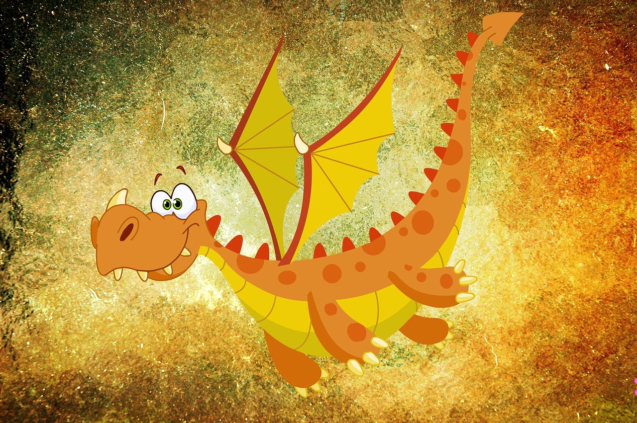Cartoon dragon image