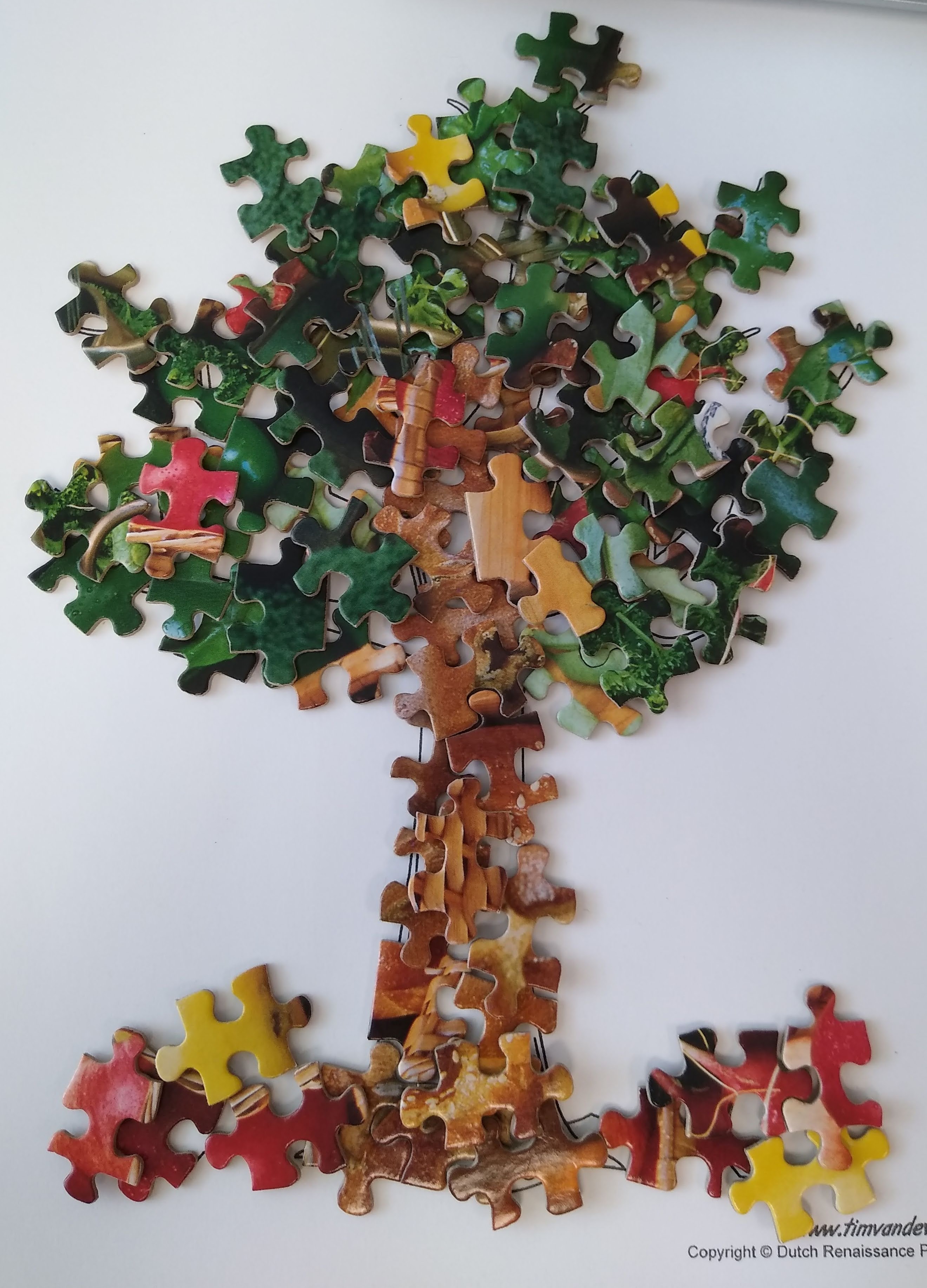 Puzzle Art Tree