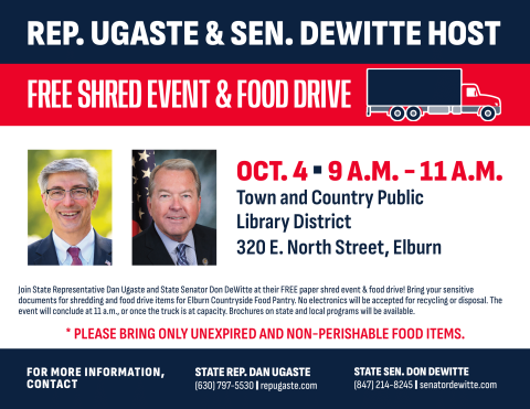 Free Shred Event & Food Drive