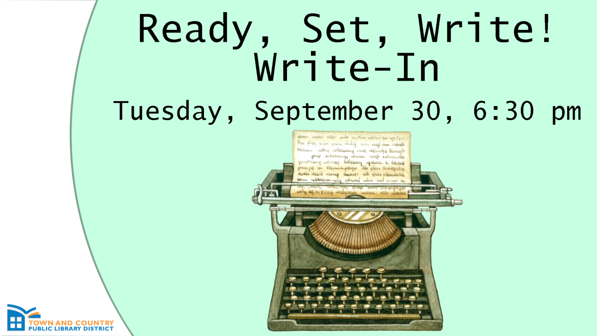 Ready, Set, Write! Write-In 